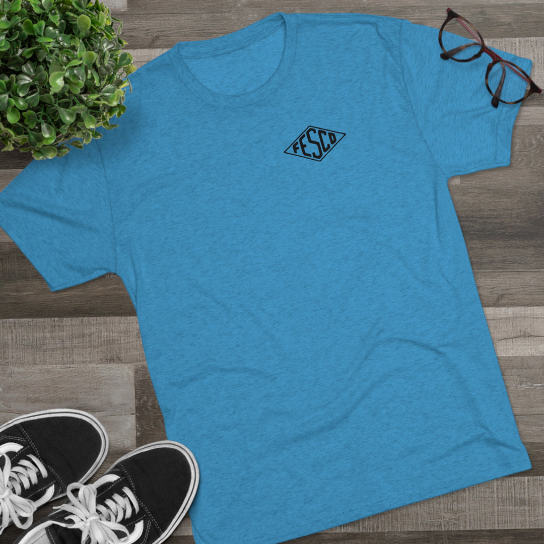 Fesco-Unisex Tri-Blend Crew Tee