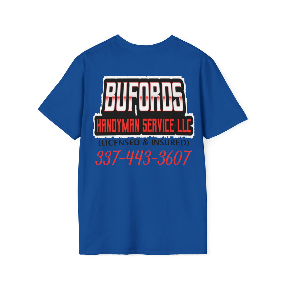 BUFORDS HANDYMAN-Unisex Softstyle T-Shirt