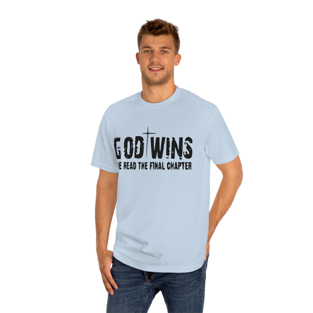 GOD WINS-Unisex Classic Tee