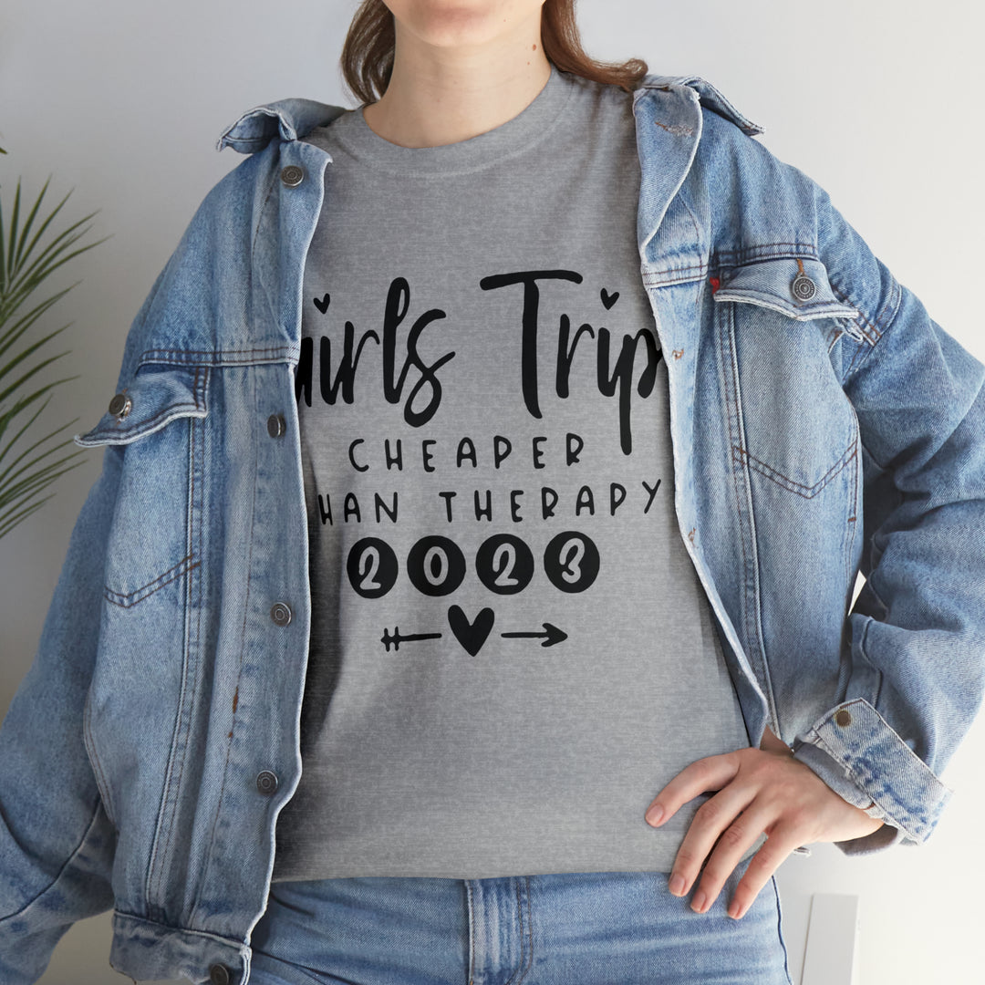 GIRLS TRIP 2023=Unisex Heavy Cotton Tee