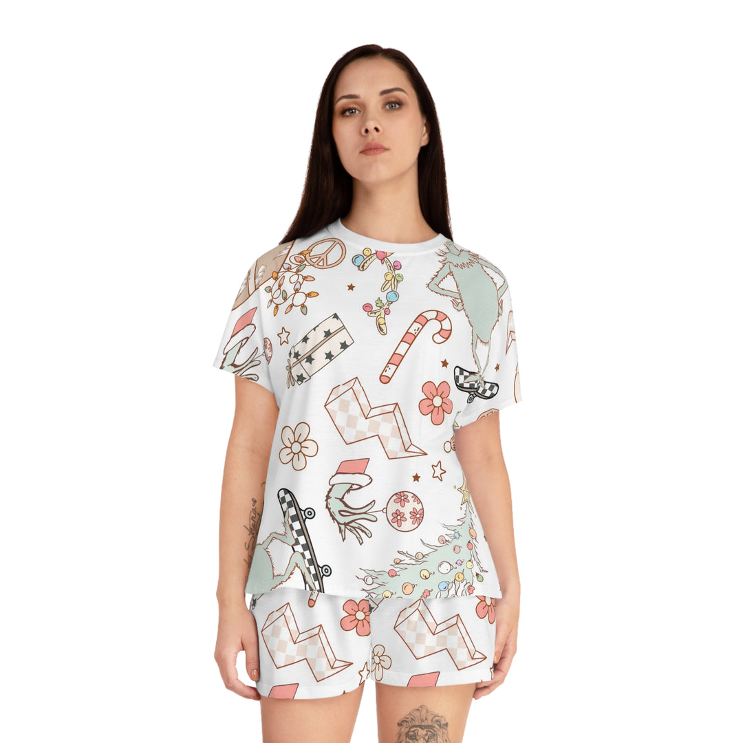 Women's Short Pajama Set (AOP)