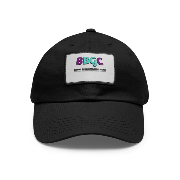 BBGC=Dad Hat with Leather Patch (Rectangle)