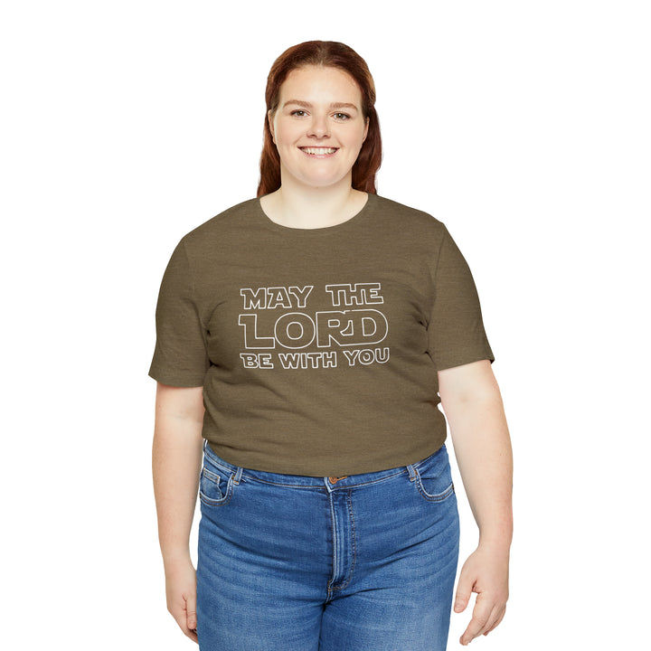 Mat The Lord Be With You-Unisex Jersey Short Sleeve Tee