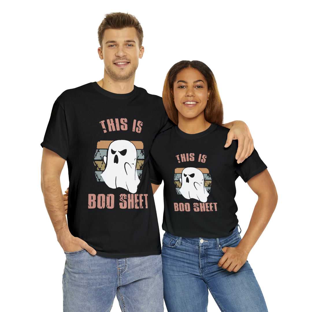 This is Boo Sheet-Unisex Heavy Cotton Tee