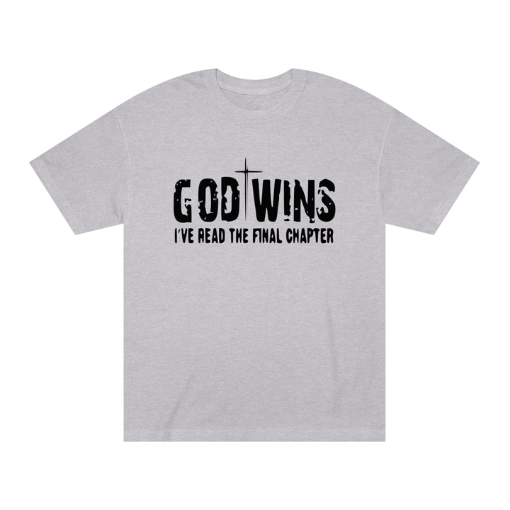 GOD WINS-Unisex Classic Tee