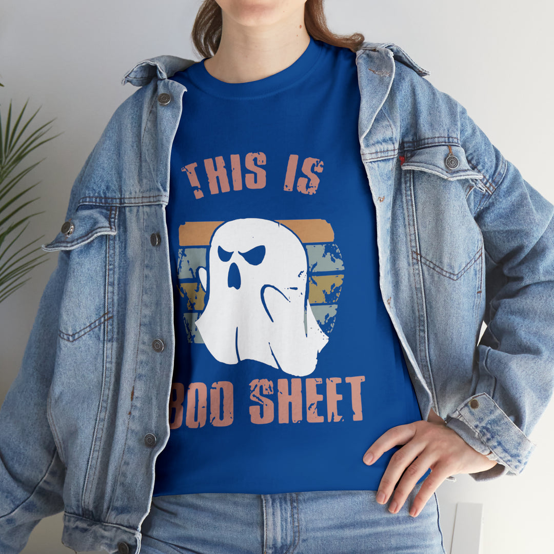 This is Boo Sheet-Unisex Heavy Cotton Tee