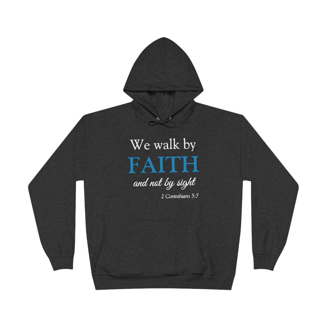Faith=Unisex EcoSmart® Pullover Hoodie Sweatshirt