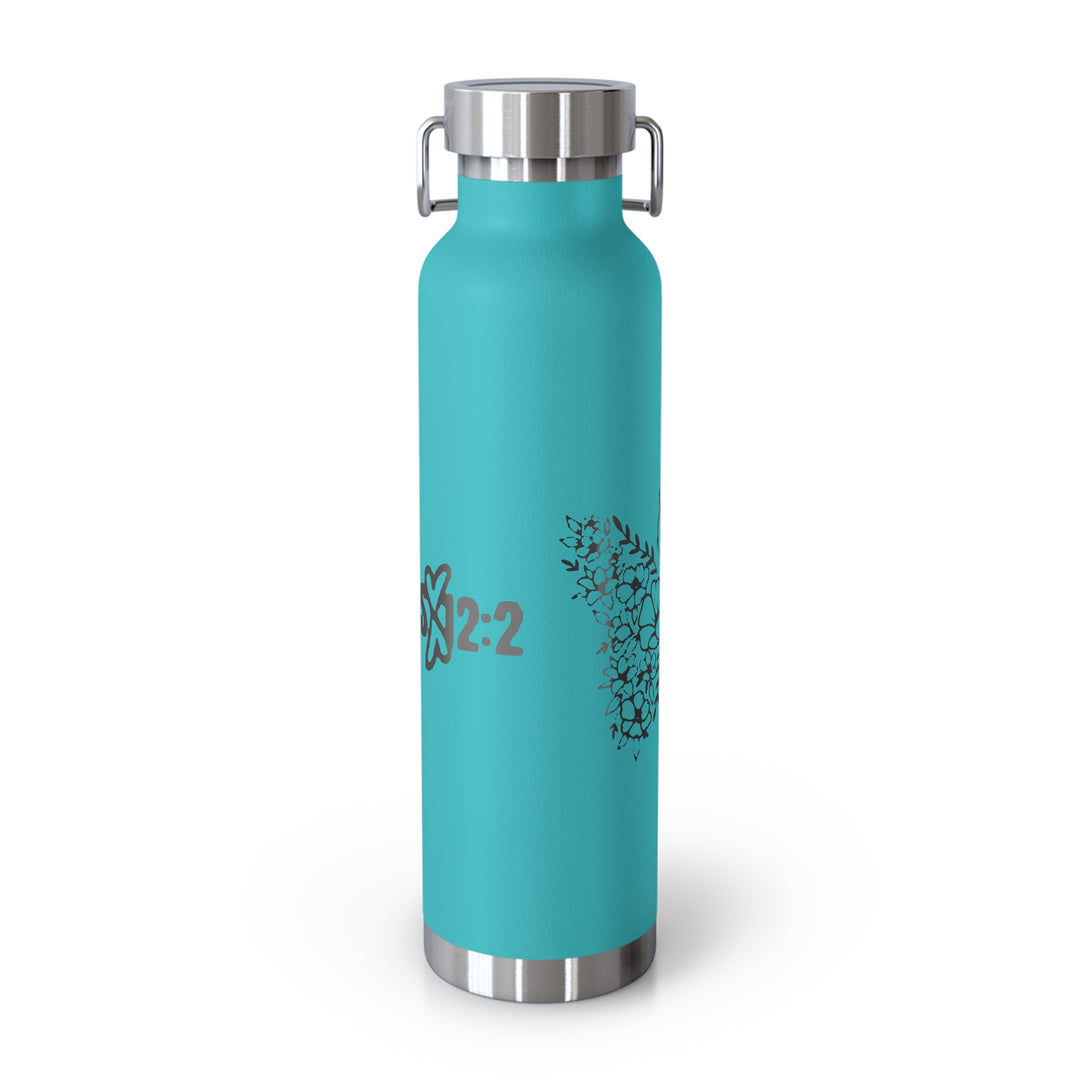 Romans Copper Vacuum Insulated Bottle, 22oz