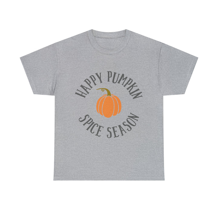 Happy Pumpkin=Unisex Heavy Cotton Tee