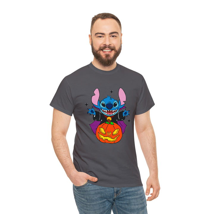 Stitch halloween-Unisex Heavy Cotton Tee