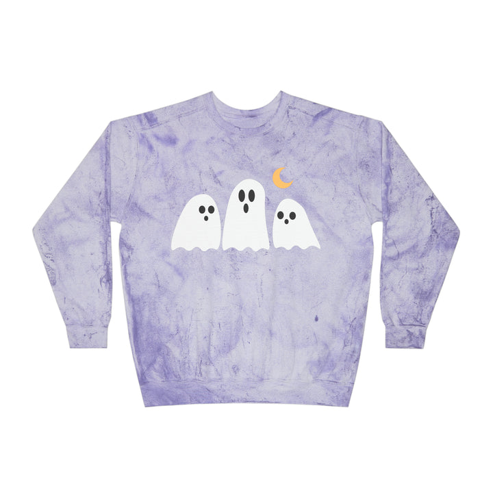 GHOST-Unisex Color Blast Crewneck Sweatshirt