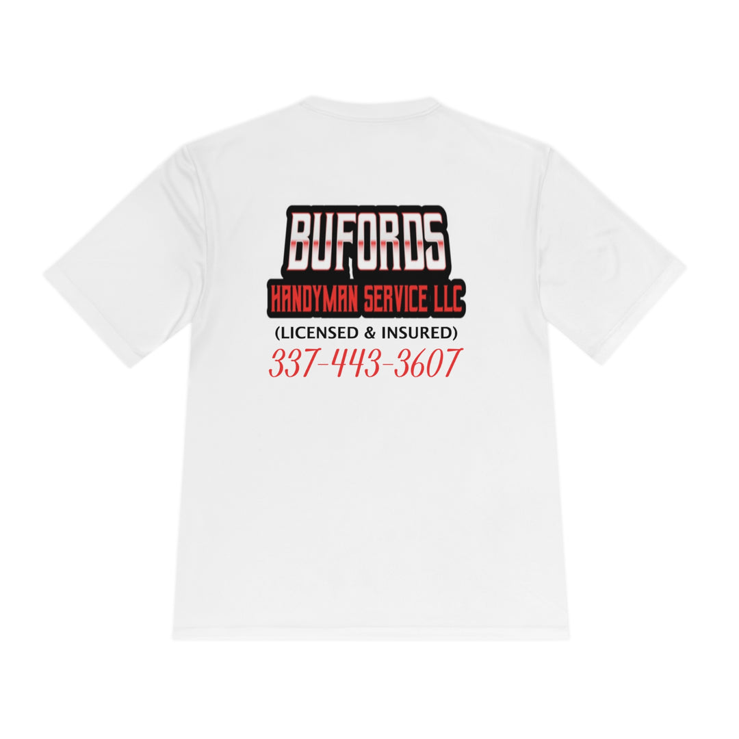 BUFORDS HANDYMAN SERVICE-Unisex Moisture Wicking Tee