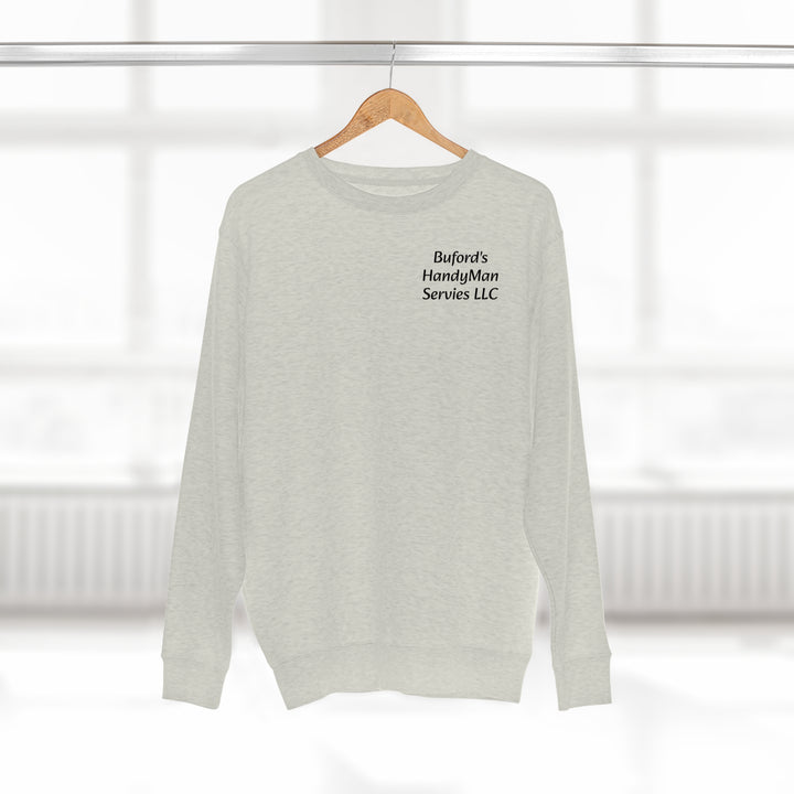 BUFORDS HANDYMAN SERVICES-Unisex Premium Crewneck Sweatshirt