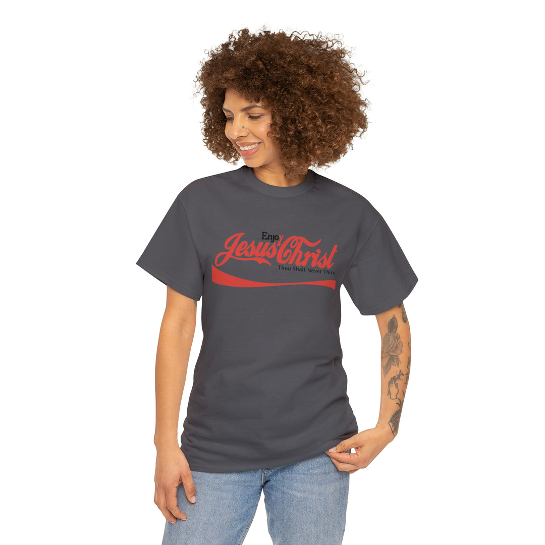 Enjoy Jesus Christ-Unisex Heavy Cotton Tee