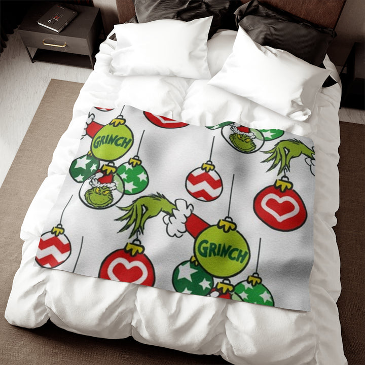 Grinch Sweatshirt Blanket