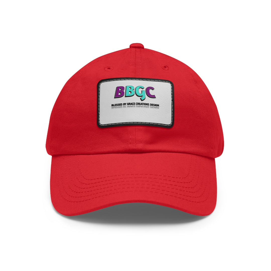 BBGC=Dad Hat with Leather Patch (Rectangle)