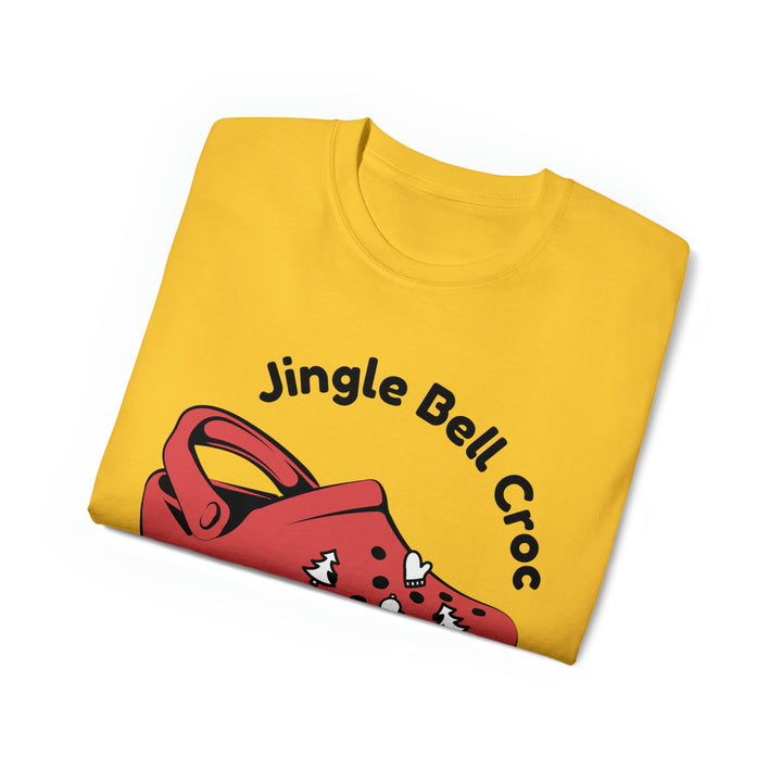 JINGLE BELL CROC=Unisex Ultra Cotton Tee