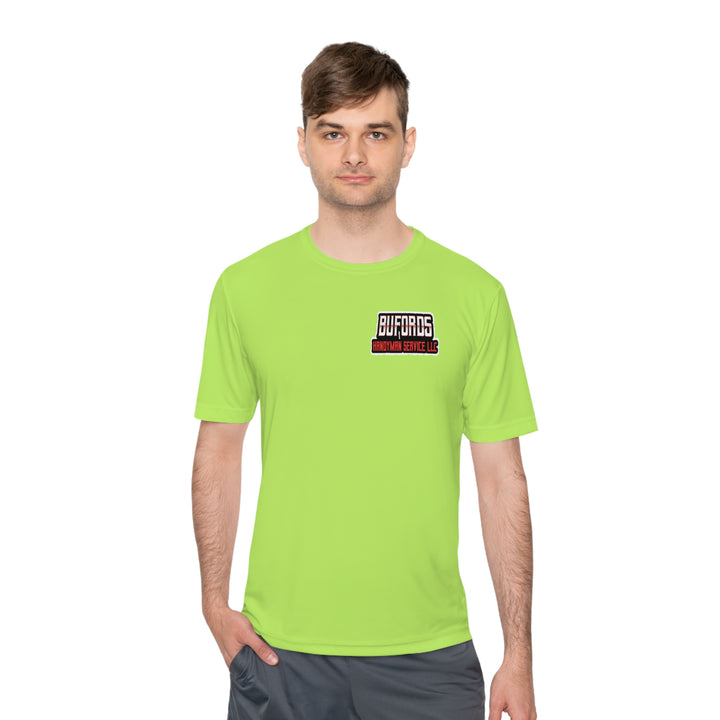 BUFORDS HANDYMAN SERVICE-Unisex Moisture Wicking Tee
