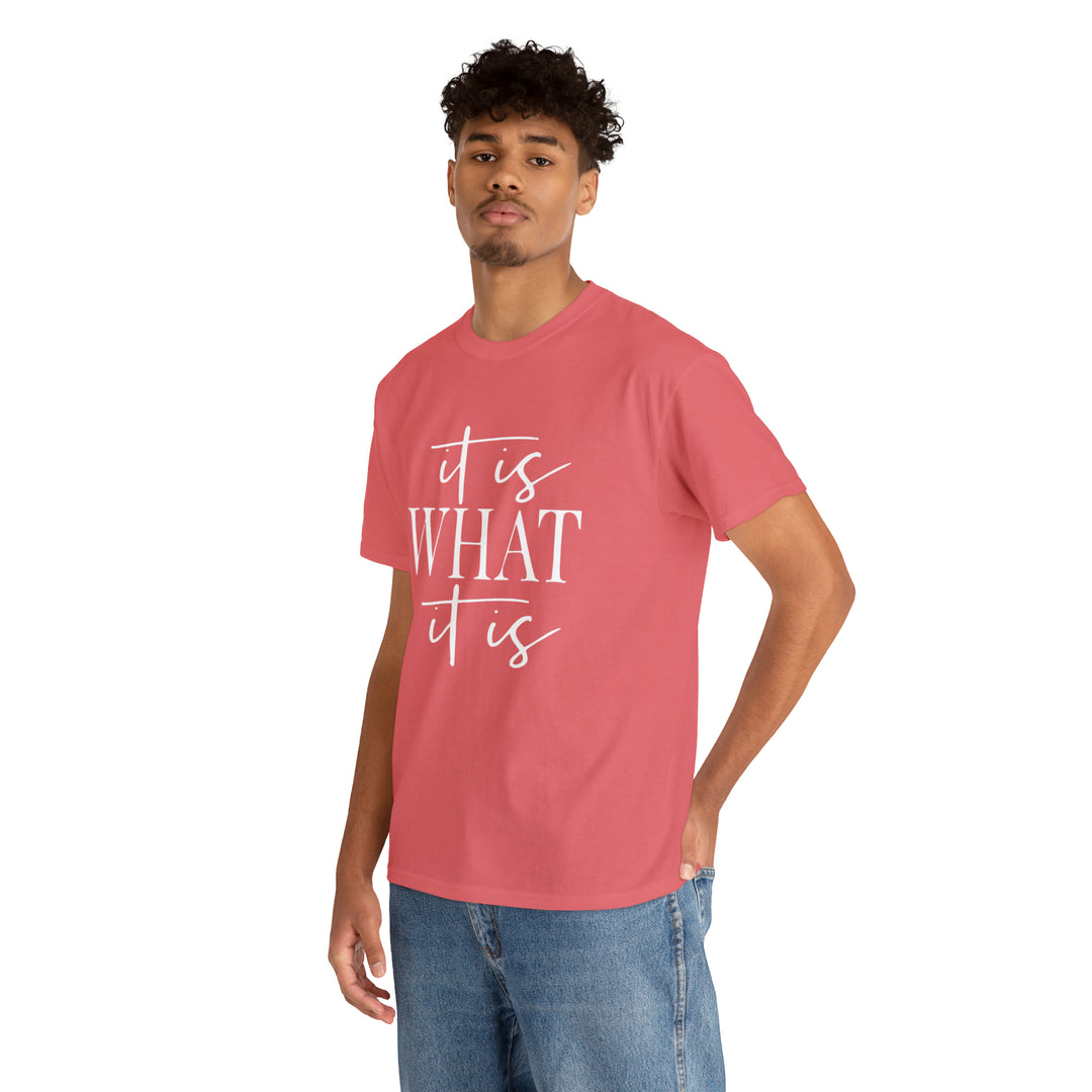 It is what it is-Unisex Heavy Cotton Tee