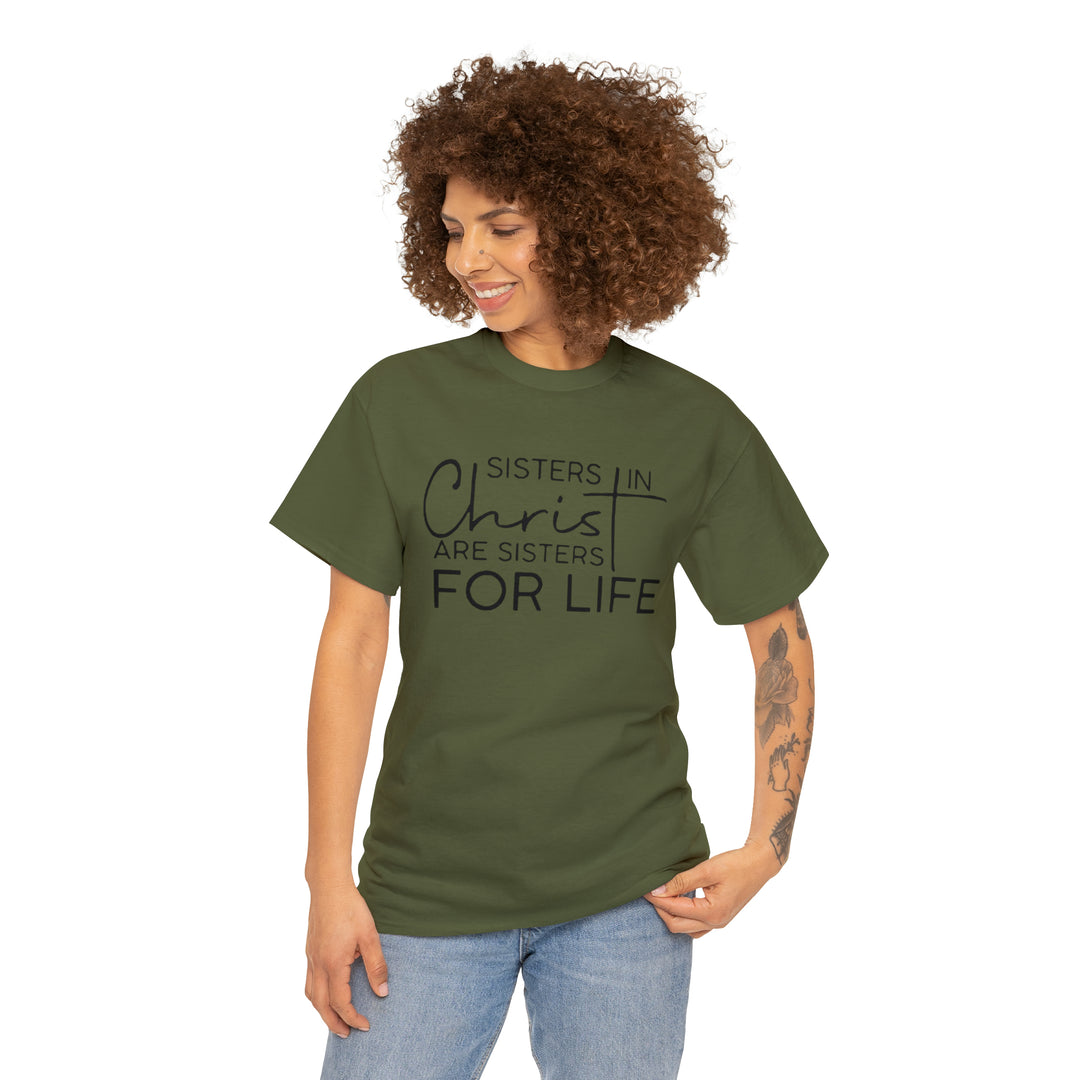Sisters In Christ-Unisex Heavy Cotton Tee