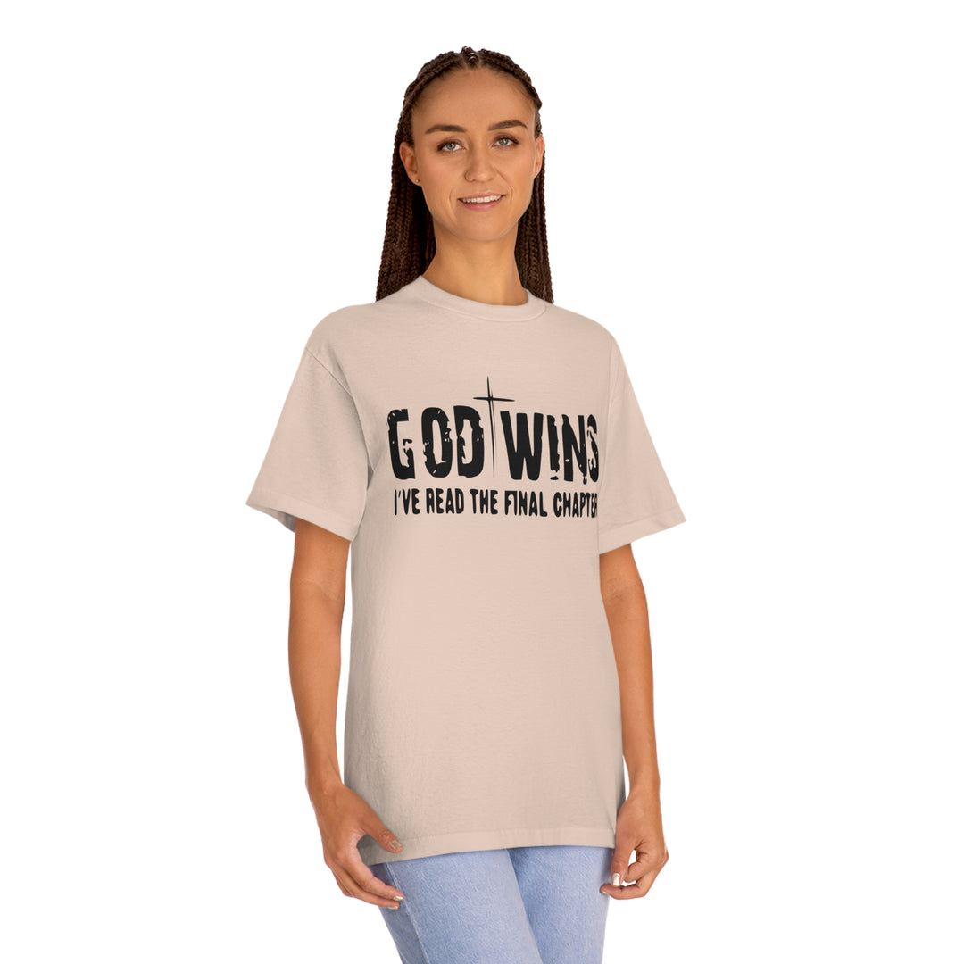 GOD WINS-Unisex Classic Tee