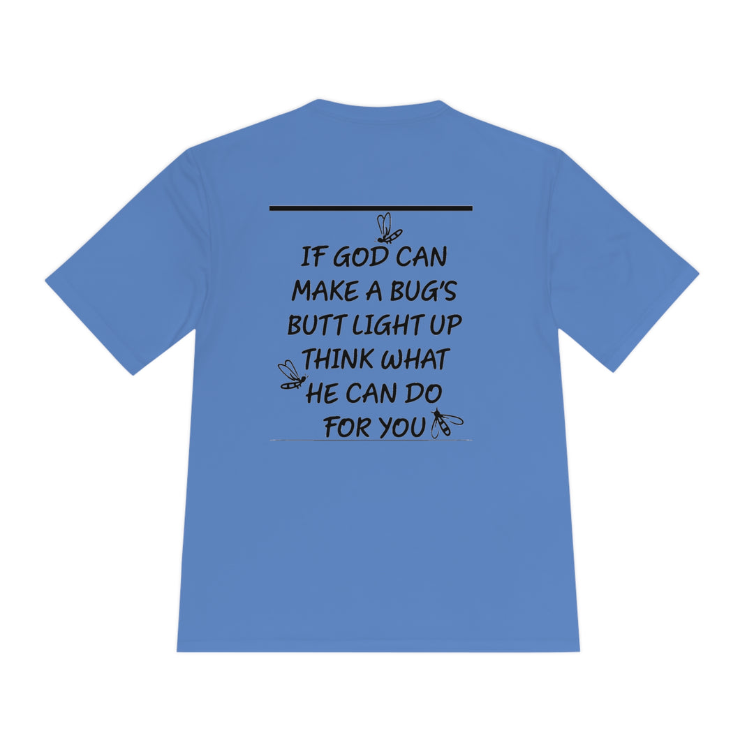 #GodFirst-Unisex Moisture Wicking Tee