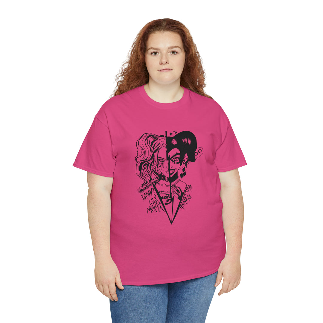 Daddys Little Monster-Unisex Heavy Cotton Tee