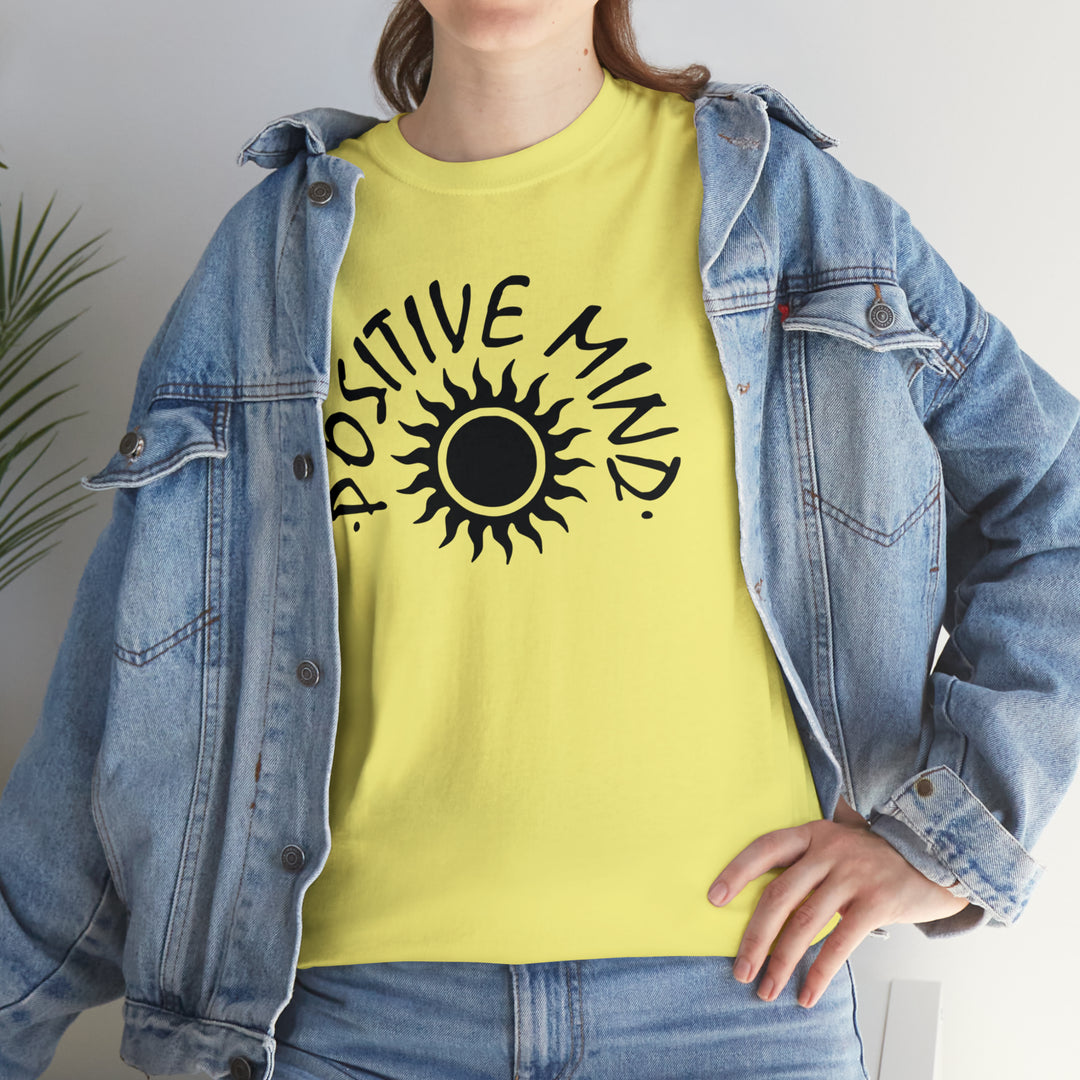 POSITIVE MIND-Unisex Heavy Cotton Tee
