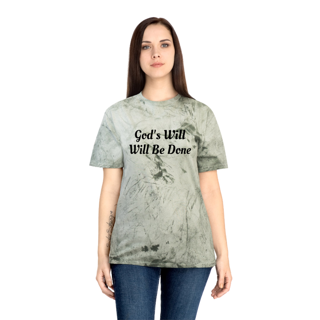 God's Will-Unisex Color Blast T-Shirt