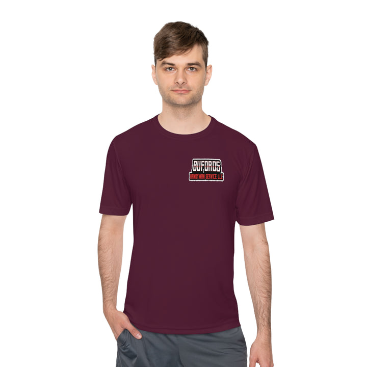 BUFORDS HANDYMAN SERVICE-Unisex Moisture Wicking Tee