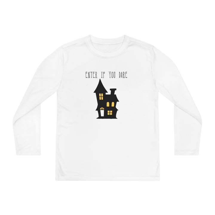 Enter if you dare-Youth Long Sleeve Competitor Tee