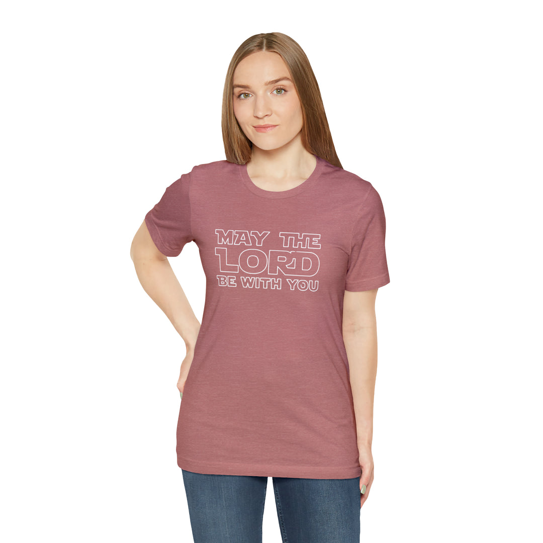 Mat The Lord Be With You-Unisex Jersey Short Sleeve Tee