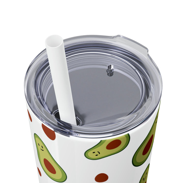 Skinny Tumbler with Straw, 20oz
