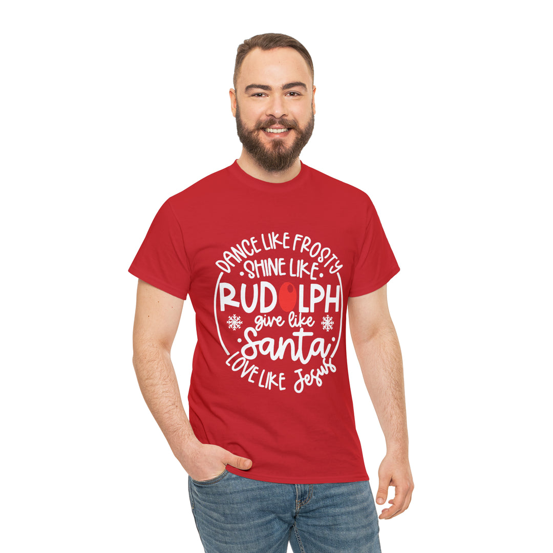 Dance Like Frosty=Unisex Heavy Cotton Tee