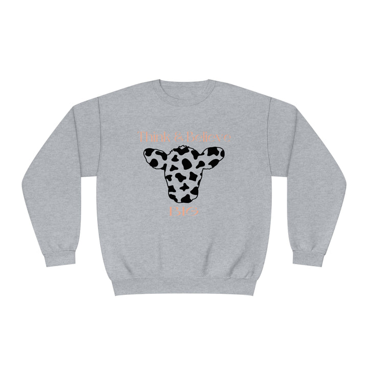 Think & Believe Big=Unisex NuBlend® Crewneck Sweatshirt