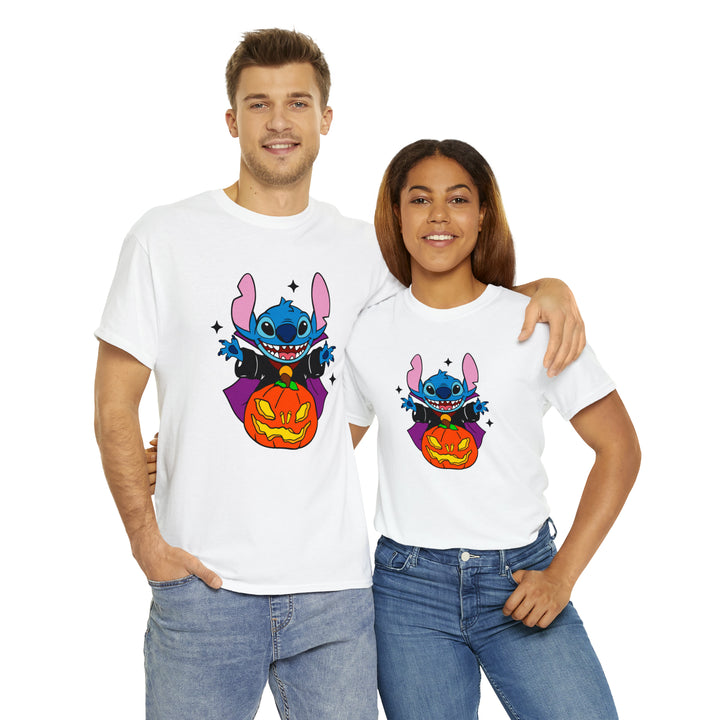 Stitch halloween-Unisex Heavy Cotton Tee