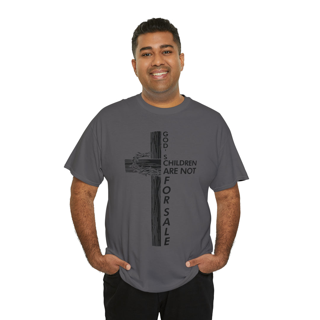 gods children are not for sale-Unisex Heavy Cotton Tee