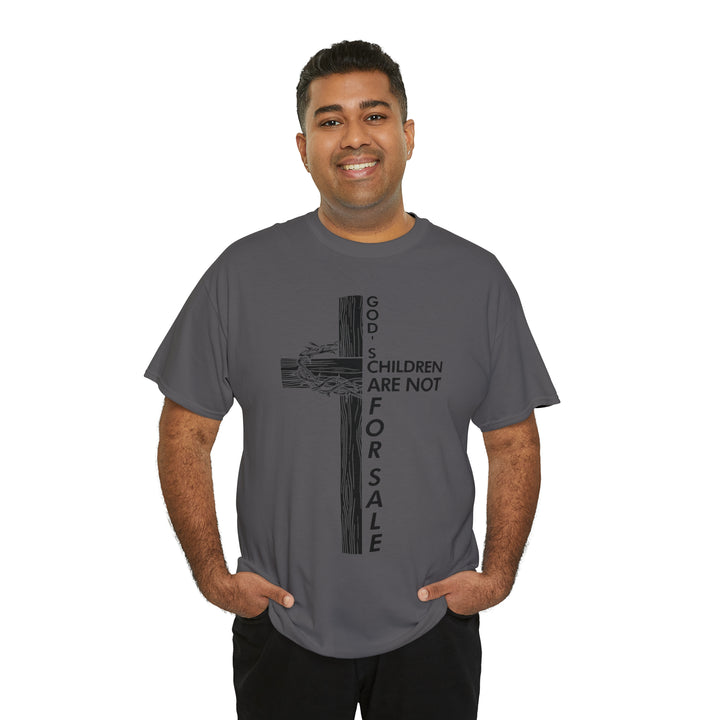 gods children are not for sale-Unisex Heavy Cotton Tee