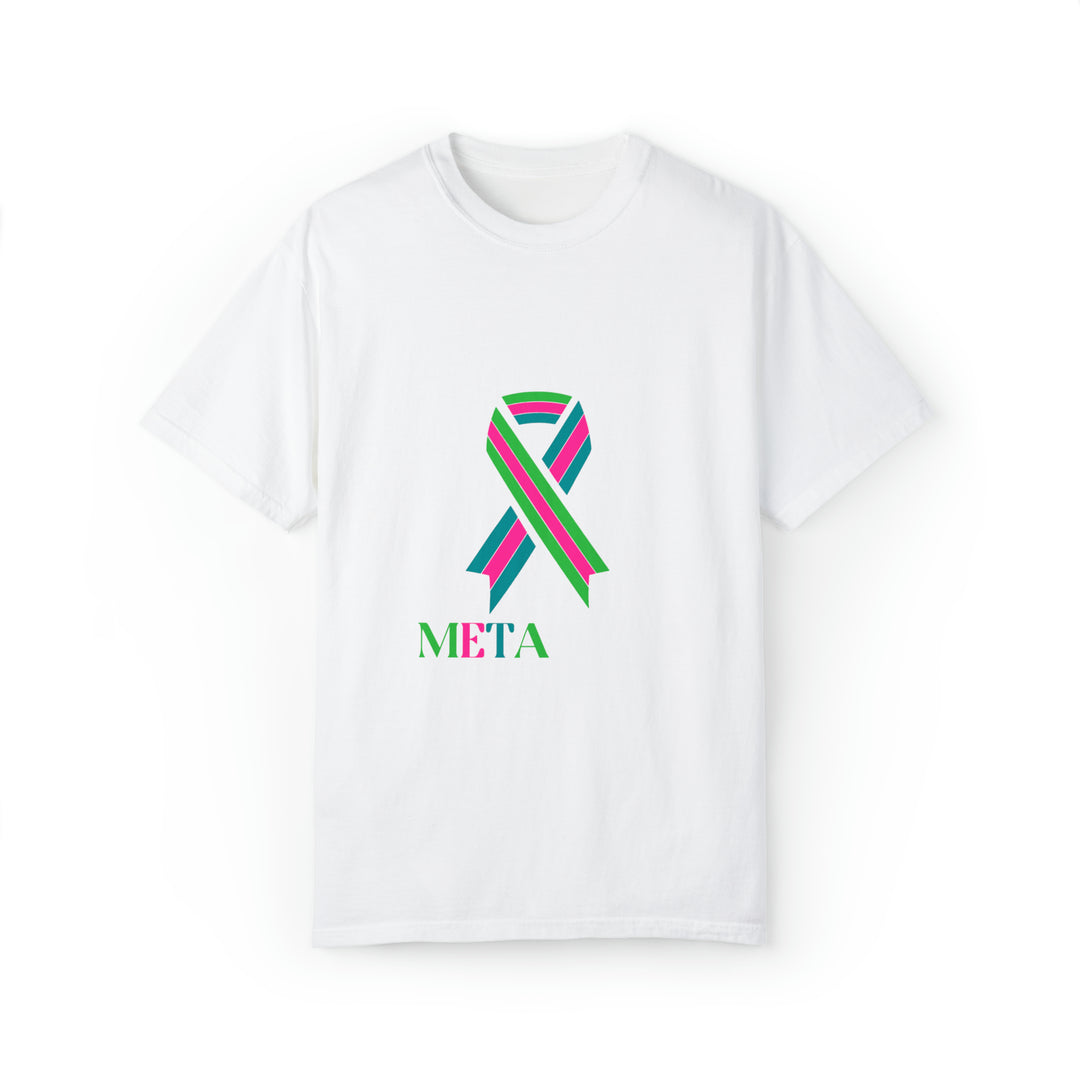 I Love A Metavivor Unisex Garment-Dyed T-shirt