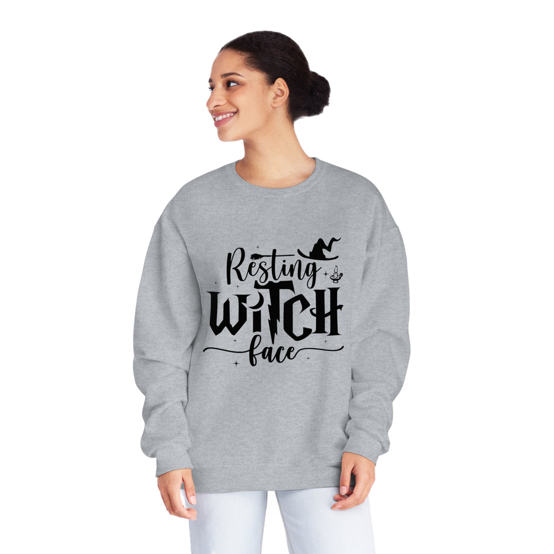 Resting witch face-Unisex NuBlend® Crewneck Sweatshirt