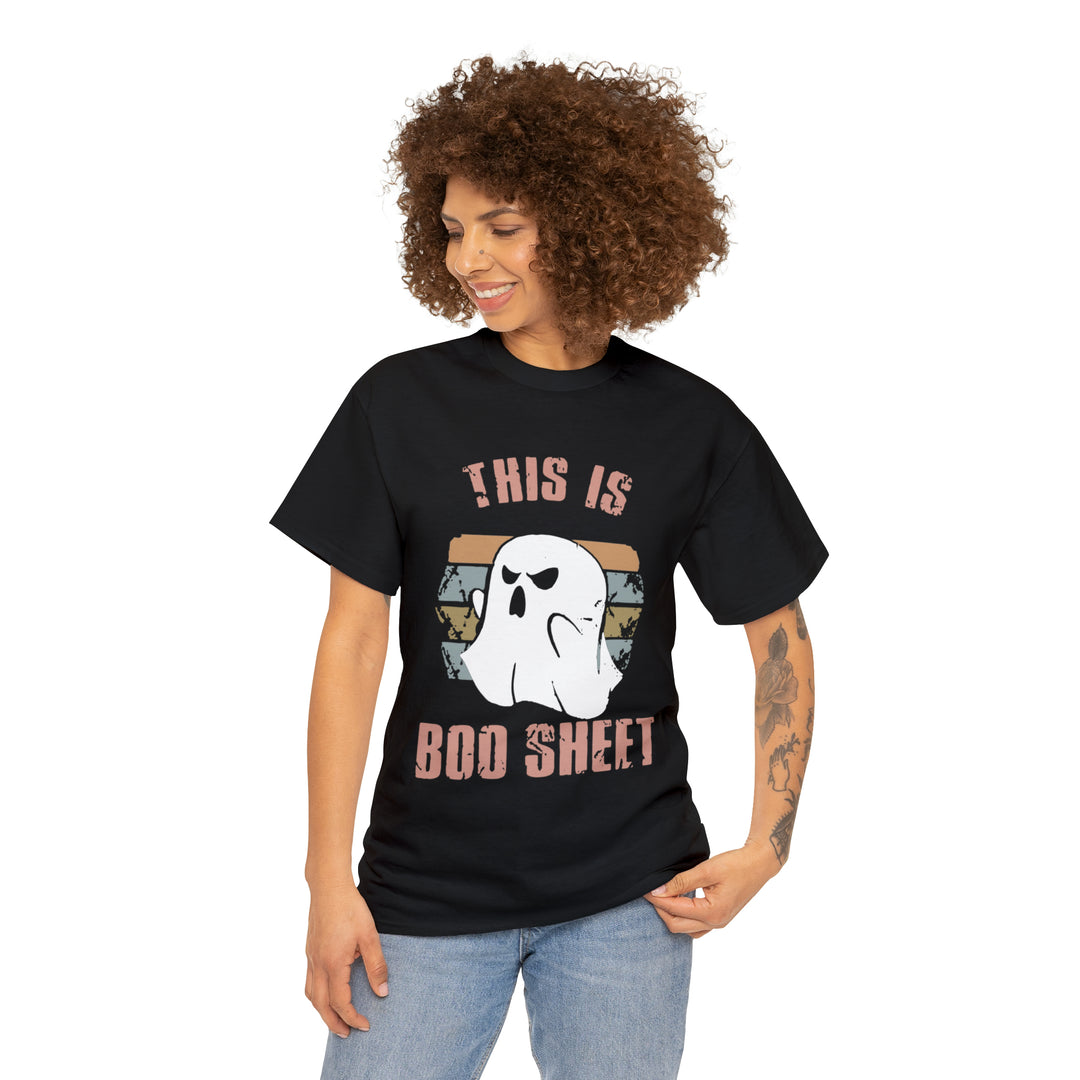 This is Boo Sheet-Unisex Heavy Cotton Tee