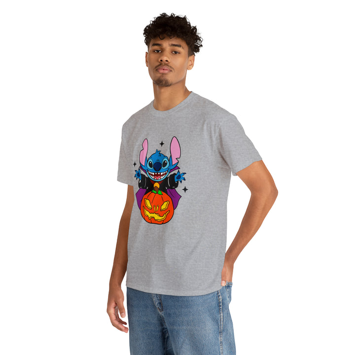 Stitch halloween-Unisex Heavy Cotton Tee