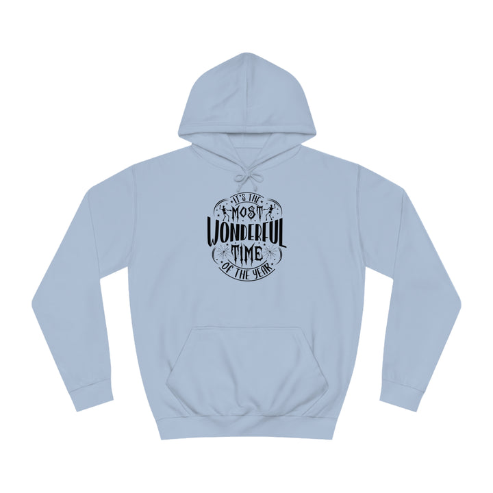 Its the most wonderful time of year-halloween-Unisex College Hoodie