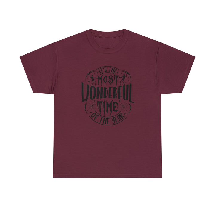 Most wonderful time of year-Unisex Heavy Cotton Tee