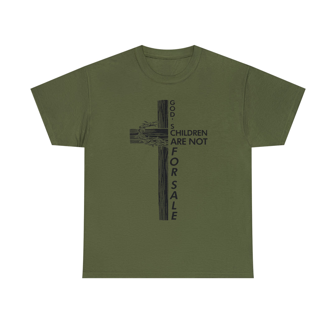 gods children are not for sale-Unisex Heavy Cotton Tee