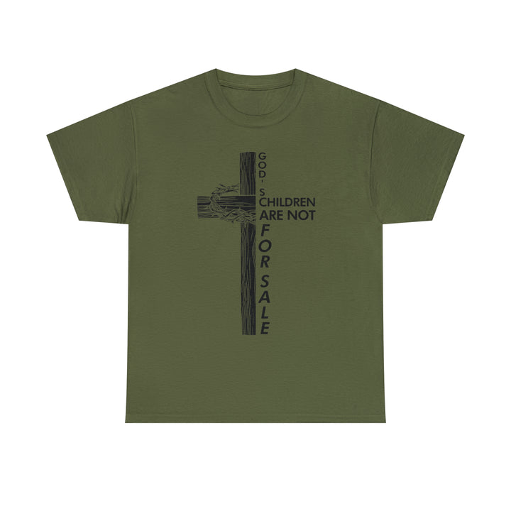 gods children are not for sale-Unisex Heavy Cotton Tee