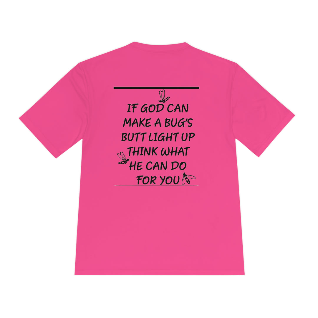 #GodFirst-Unisex Moisture Wicking Tee