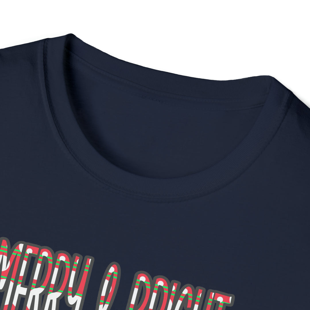 Merry & Bright Unisex Softstyle T-Shirt