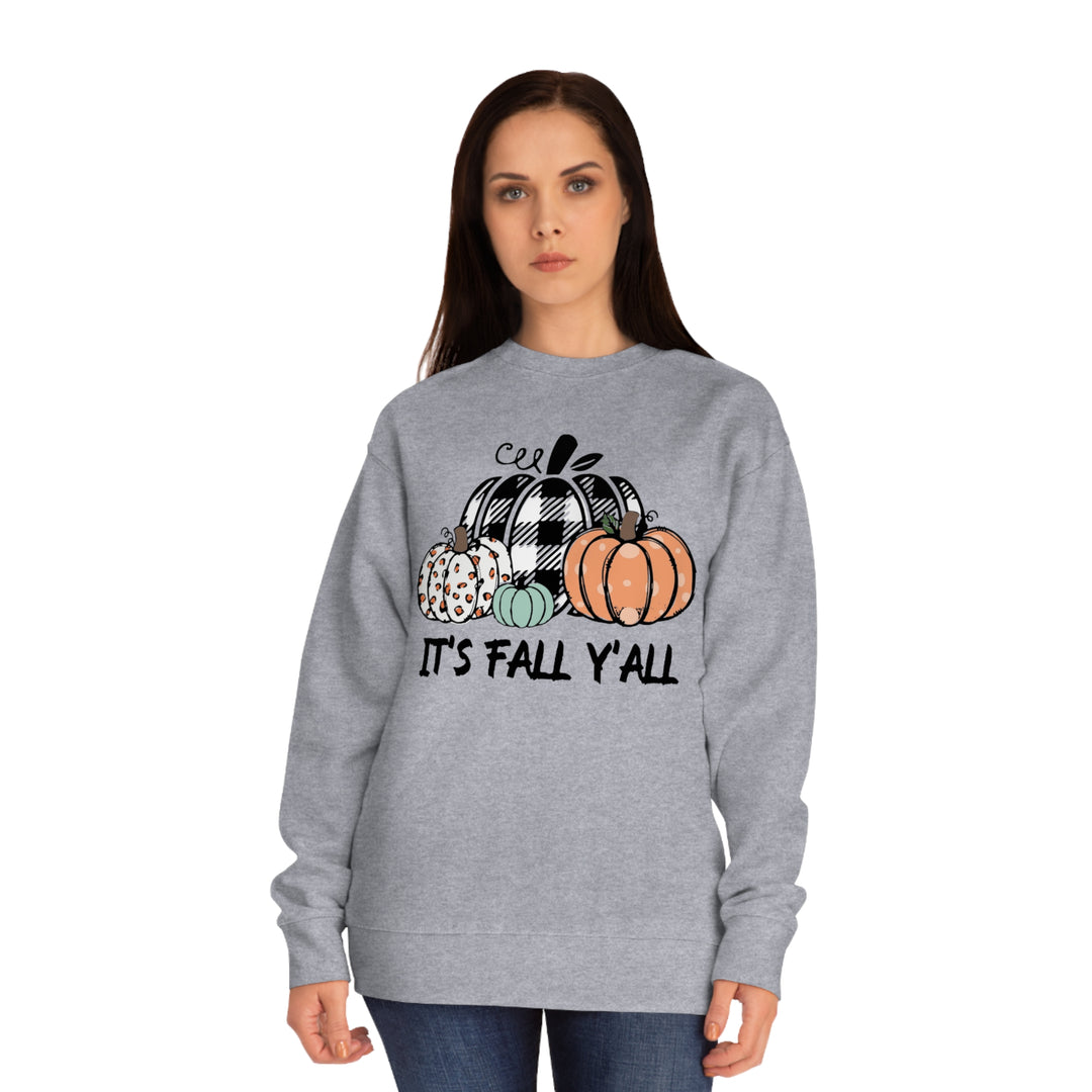 ITS FALL YALL=Unisex Crew Sweatshirt