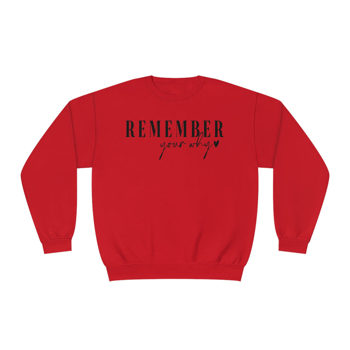 Remember your why-Unisex NuBlend® Crewneck Sweatshirt